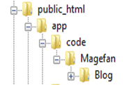 Step 2 - app/code/Magefan/Blog