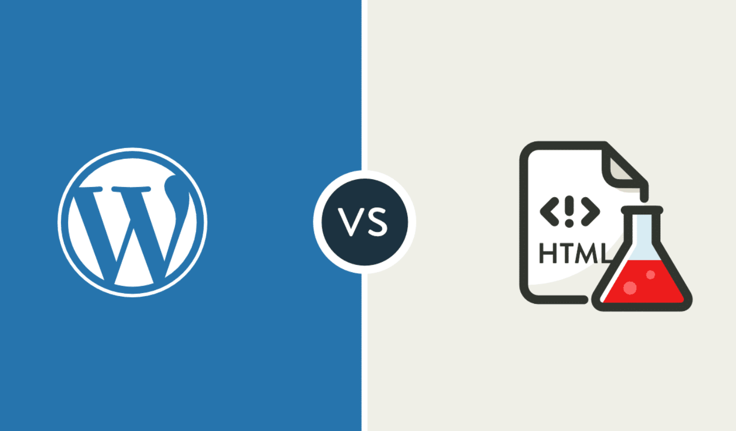 WordPress vs HTML