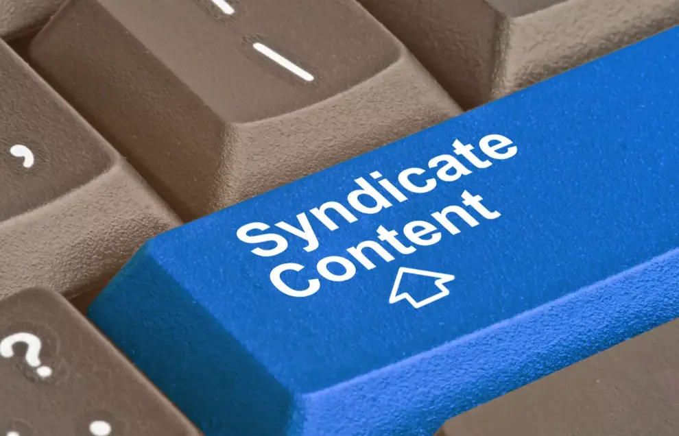 How to Syndicate Content tips