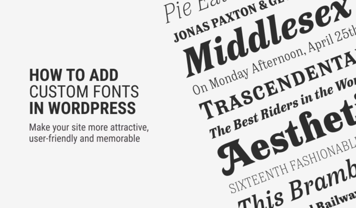 How to Add Fancy Fonts in WordPress Themes