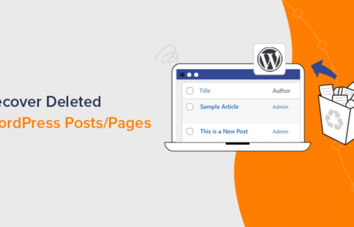 How to Restore Your Deleted WordPress Blog Posts