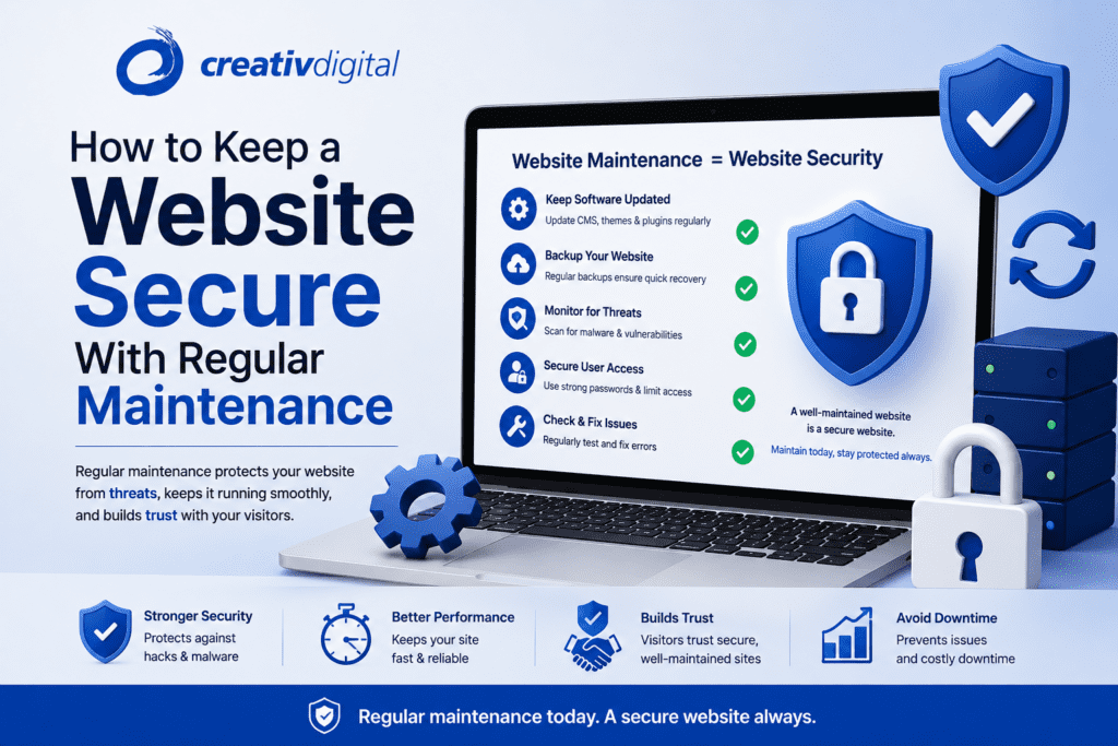 How to Keep a Website Secure With Regular Maintenance