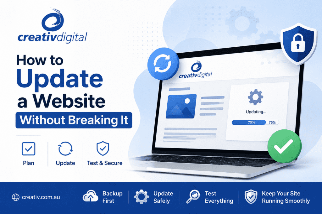 How to Update a Website Without Breaking It